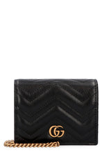 Carica l'immagine nel visualizzatore di Gallery, Wallet on chain GG Marmont in pelle