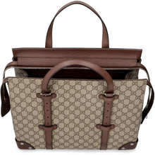 Carica l'immagine nel visualizzatore di Gallery, Borsa shopping in tessuto GG Supreme