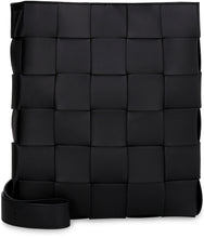 Load image into Gallery viewer, The Cassette Messenger maxi Intreccio leather bag
