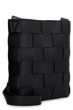 Load image into Gallery viewer, The Cassette Messenger maxi Intreccio leather bag