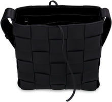 Load image into Gallery viewer, The Cassette Messenger maxi Intreccio leather bag
