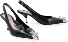 Carica l'immagine nel visualizzatore di Gallery, Slingback in pelle