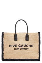 Carica l'immagine nel visualizzatore di Gallery, Tote bag Rive Gauche in rafia