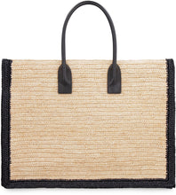 Carica l'immagine nel visualizzatore di Gallery, Tote bag Rive Gauche in rafia
