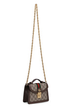 Carica l'immagine nel visualizzatore di Gallery, Mini-bag Ophidia in tessuto GG supreme