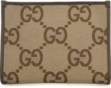 Carica l'immagine nel visualizzatore di Gallery, Pouch in tessuto jumbo GG