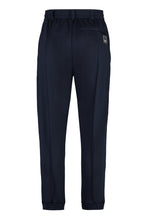 Carica l'immagine nel visualizzatore di Gallery, Pantaloni joggers in misto lana