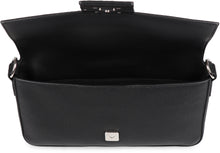 Carica l'immagine nel visualizzatore di Gallery, Marsupio Baguette Regular in pelle con logo