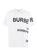 Load image into Gallery viewer, Horseferry print cotton T-shirt