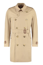 Load image into Gallery viewer, Double-breasted trench coat