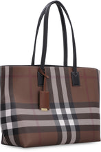 Carica l'immagine nel visualizzatore di Gallery, Tote bag in motivo check