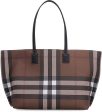 Carica l'immagine nel visualizzatore di Gallery, Tote bag in motivo check