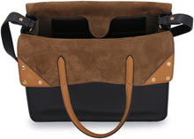 Load image into Gallery viewer, Fendi Flip leather tote