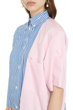 Carica l'immagine nel visualizzatore di Gallery, Abito chemisier in cotone a righe