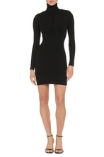 Load image into Gallery viewer, Knitted turtleneck dress