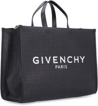 Carica l'immagine nel visualizzatore di Gallery, Tote bag G in tela con logo all-over