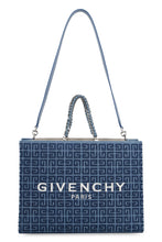 Load image into Gallery viewer, G denim tote