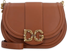 Load image into Gallery viewer, DG Amore medium leather crossbody bag