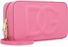 Carica l'immagine nel visualizzatore di Gallery, Camera bag DG Logo in pelle