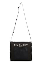 Carica l'immagine nel visualizzatore di Gallery, Messenger bag in pelle e nylon