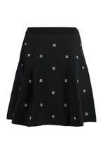 Carica l'immagine nel visualizzatore di Gallery, Gonna in maglia jacquard