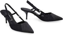 Carica l'immagine nel visualizzatore di Gallery, Slingback in tessuto