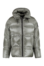 Carica l'immagine nel visualizzatore di Gallery, Piumino full-zip Crofton con cappuccio