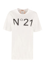 Carica l'immagine nel visualizzatore di Gallery, T-shirt girocollo in cotone