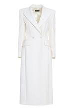 Load image into Gallery viewer, Double-breasted wool coat
