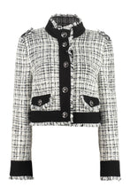 Carica l'immagine nel visualizzatore di Gallery, Giacca in tweed misto cotone