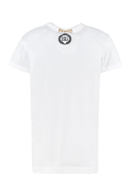 Carica l'immagine nel visualizzatore di Gallery, T-shirt in cotone con collana