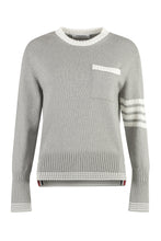 Carica l'immagine nel visualizzatore di Gallery, Maglione girocollo in cotone