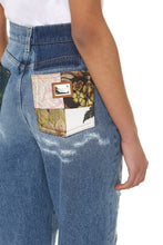 Carica l'immagine nel visualizzatore di Gallery, Jeans Amber con usure localizzate