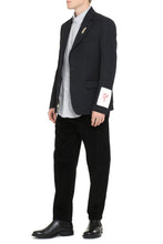 Load image into Gallery viewer, Virgin wool blend single-breast jacket