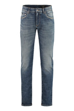 Carica l'immagine nel visualizzatore di Gallery, Jeans slim fit a 5 tasche