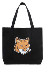 Carica l'immagine nel visualizzatore di Gallery, Tote bag Fox Head in canvas