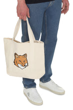 Carica l'immagine nel visualizzatore di Gallery, Tote bag Fox Head in canvas