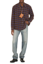 Carica l'immagine nel visualizzatore di Gallery, Overshirt Above motivo tartan