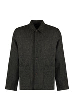 Carica l'immagine nel visualizzatore di Gallery, Overshirt in lana