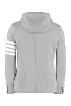 Load image into Gallery viewer, Hooded cotton blazer