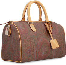 Load image into Gallery viewer, Paisley print boston bag