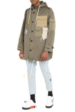 Carica l'immagine nel visualizzatore di Gallery, Parka in cotone con cappuccio