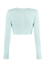Carica l'immagine nel visualizzatore di Gallery, Cardigan in maglia con paillettes