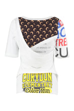 Carica l'immagine nel visualizzatore di Gallery, T-shirt con scollo a V