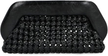 Carica l'immagine nel visualizzatore di Gallery, Clutch Bios Knots Shiny in ecopelle