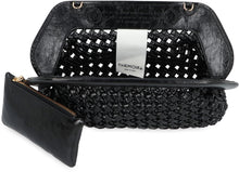 Carica l'immagine nel visualizzatore di Gallery, Clutch Bios Knots Shiny in ecopelle