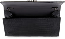 Carica l'immagine nel visualizzatore di Gallery, Clutch Varenne in pelle stampa coccodrillo