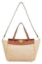 Carica l'immagine nel visualizzatore di Gallery, Valentino Garavani - Tote bag Rockstud in rafia