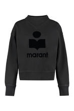 Load image into Gallery viewer, Moby logo detail cotton sweatshirt
