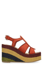 Load image into Gallery viewer, Jute wedge espadrilles
